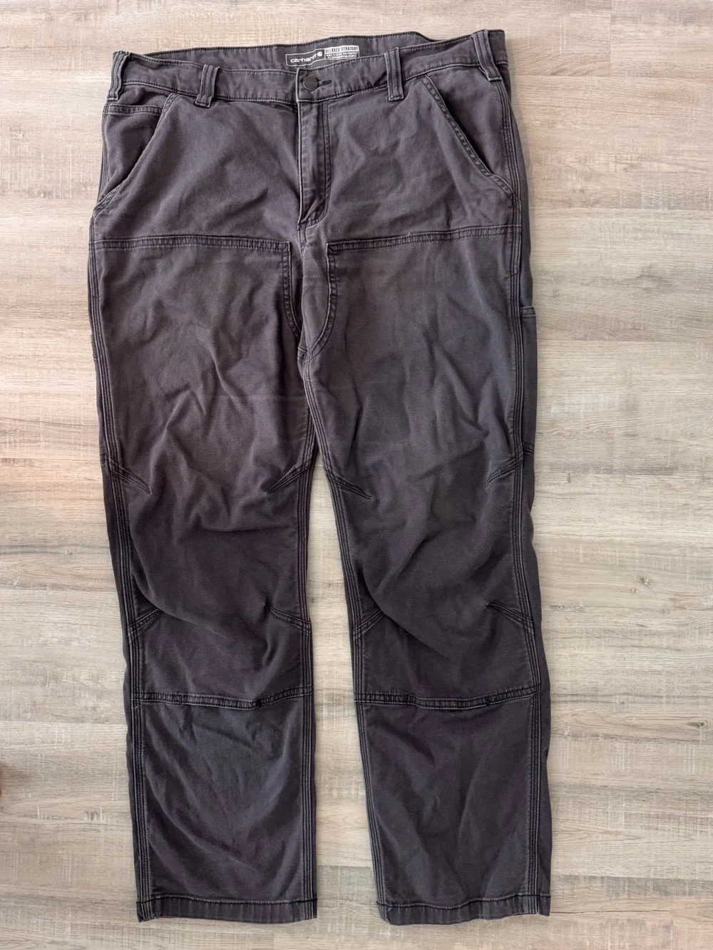 Carhartt Men's Dark Gray Cargo Work Pants